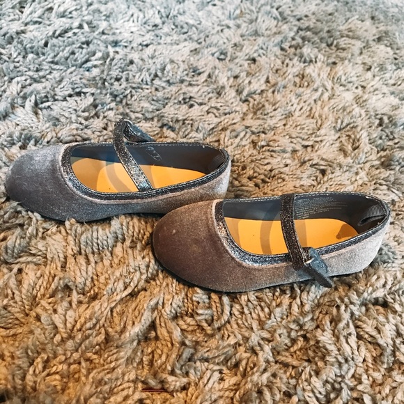 gray mary jane shoes